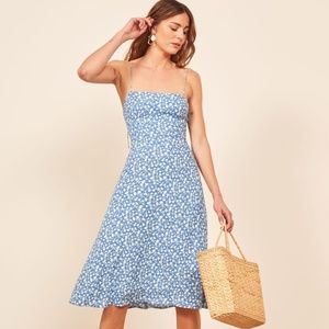 Reformation Petites Peach Dress